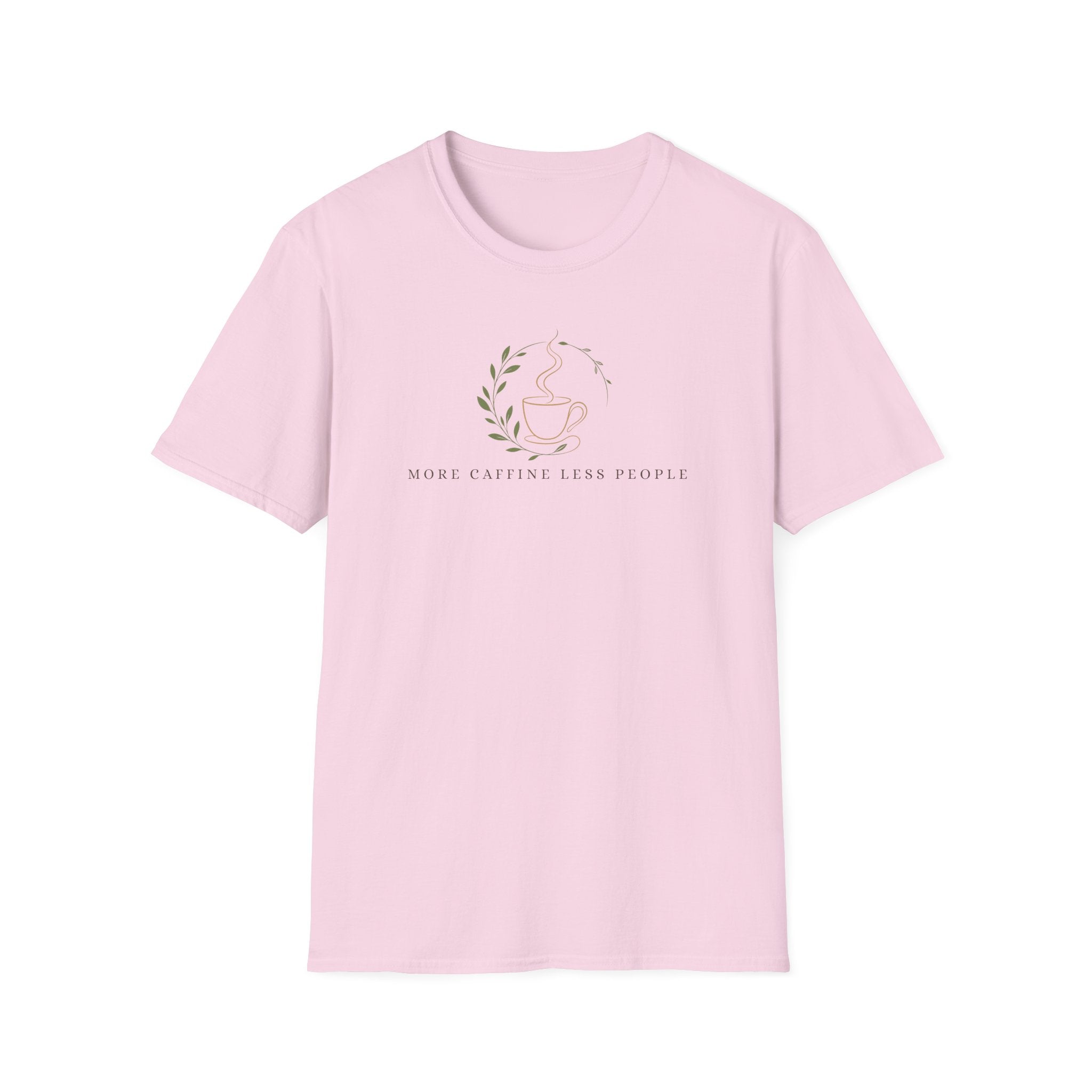 More Caffine Less People T-Shirt