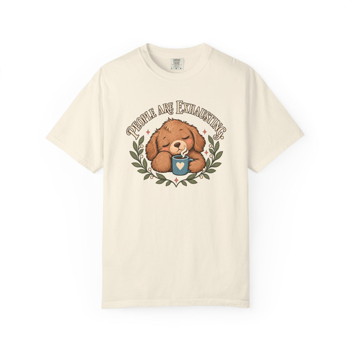 People Are Exhausting Puppy T-Shirt