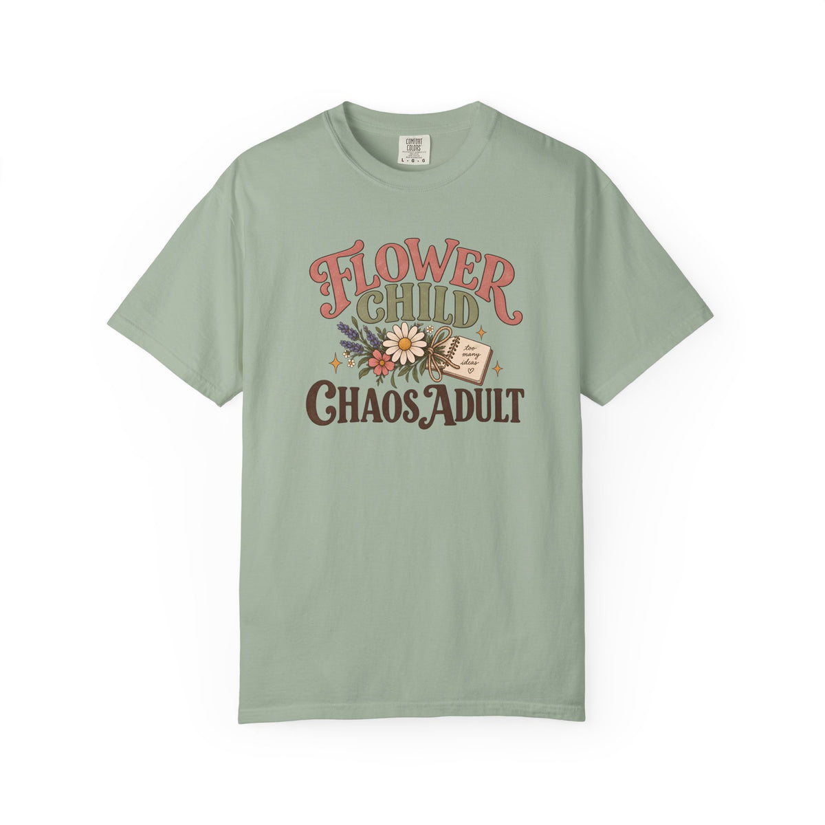 FLOWER Child Chaos Adult T-Shirt
