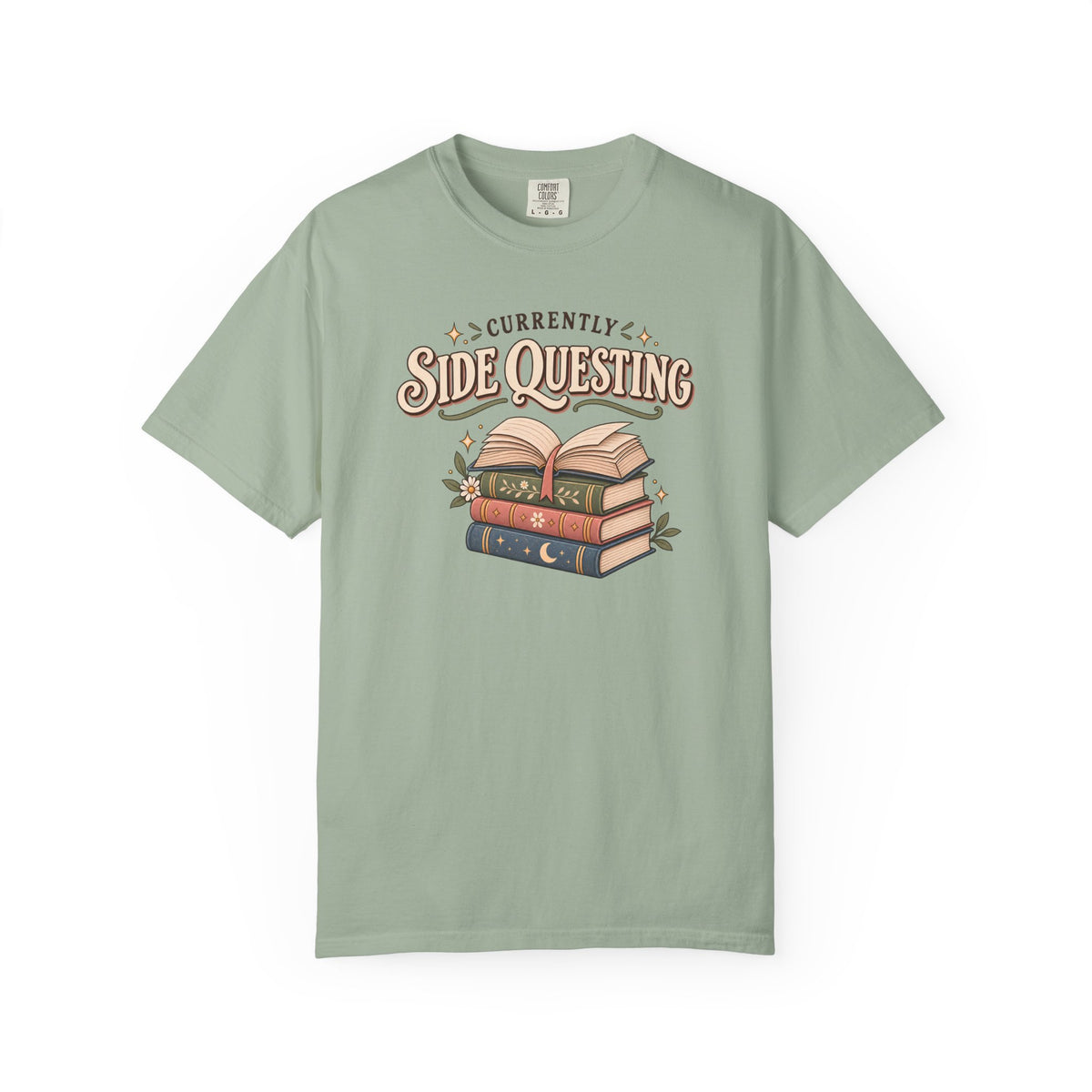 Currently Side Questing Books T-Shirt