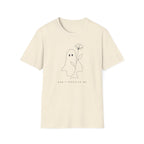 Don't Perceive Me Ghost With Flower T-Shirt