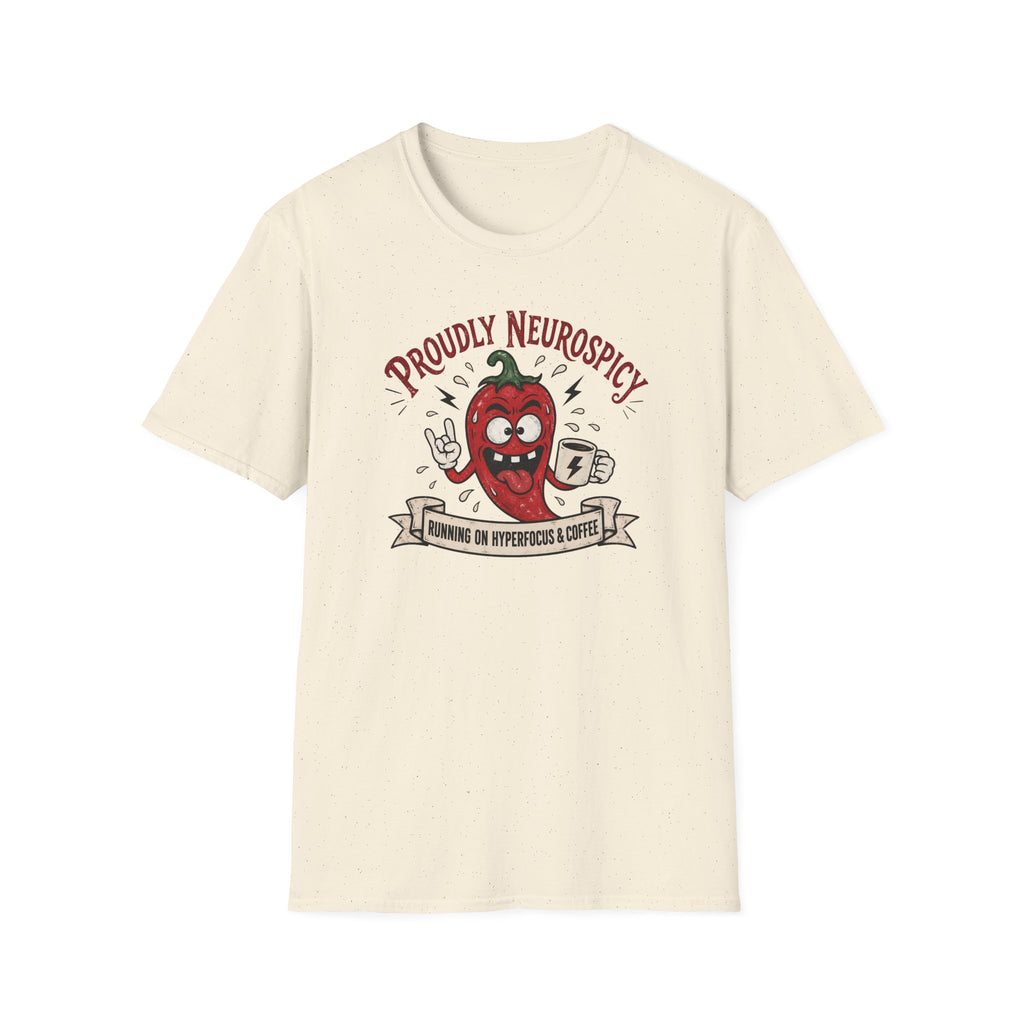 Neurospicy Running On Hyper T-Shirt