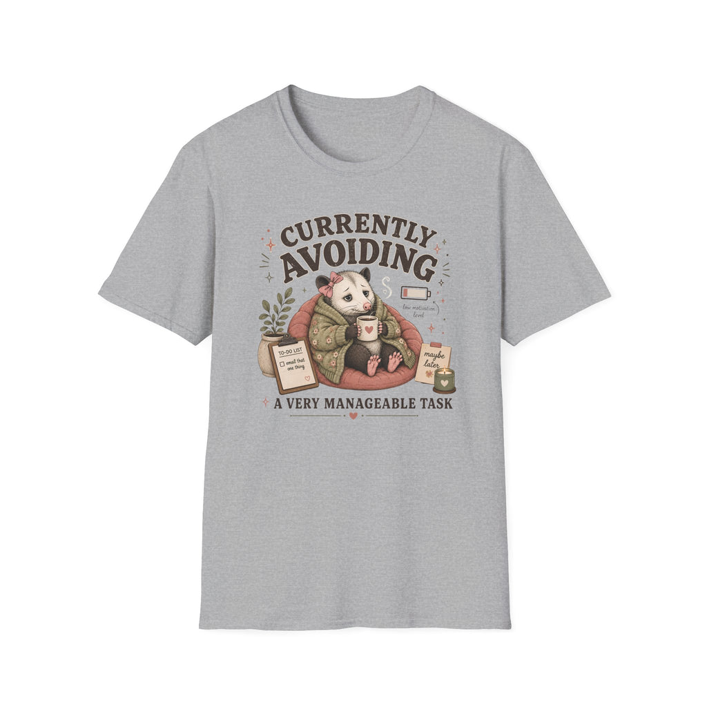 Currently Avoiding Task T-Shirt