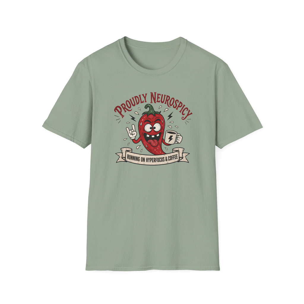 Neurospicy Running On Hyper T-Shirt