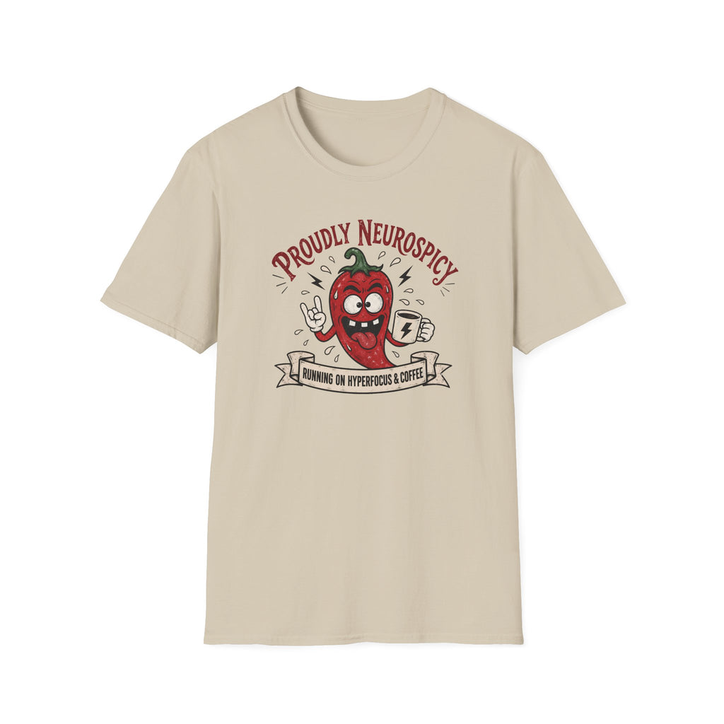 Neurospicy Running On Hyper T-Shirt