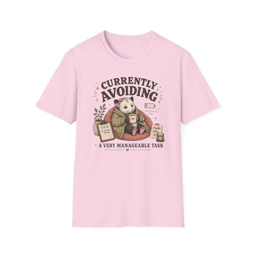 Currently Avoiding Task T-Shirt