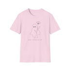 Don't Perceive Me Ghost With Flower T-Shirt