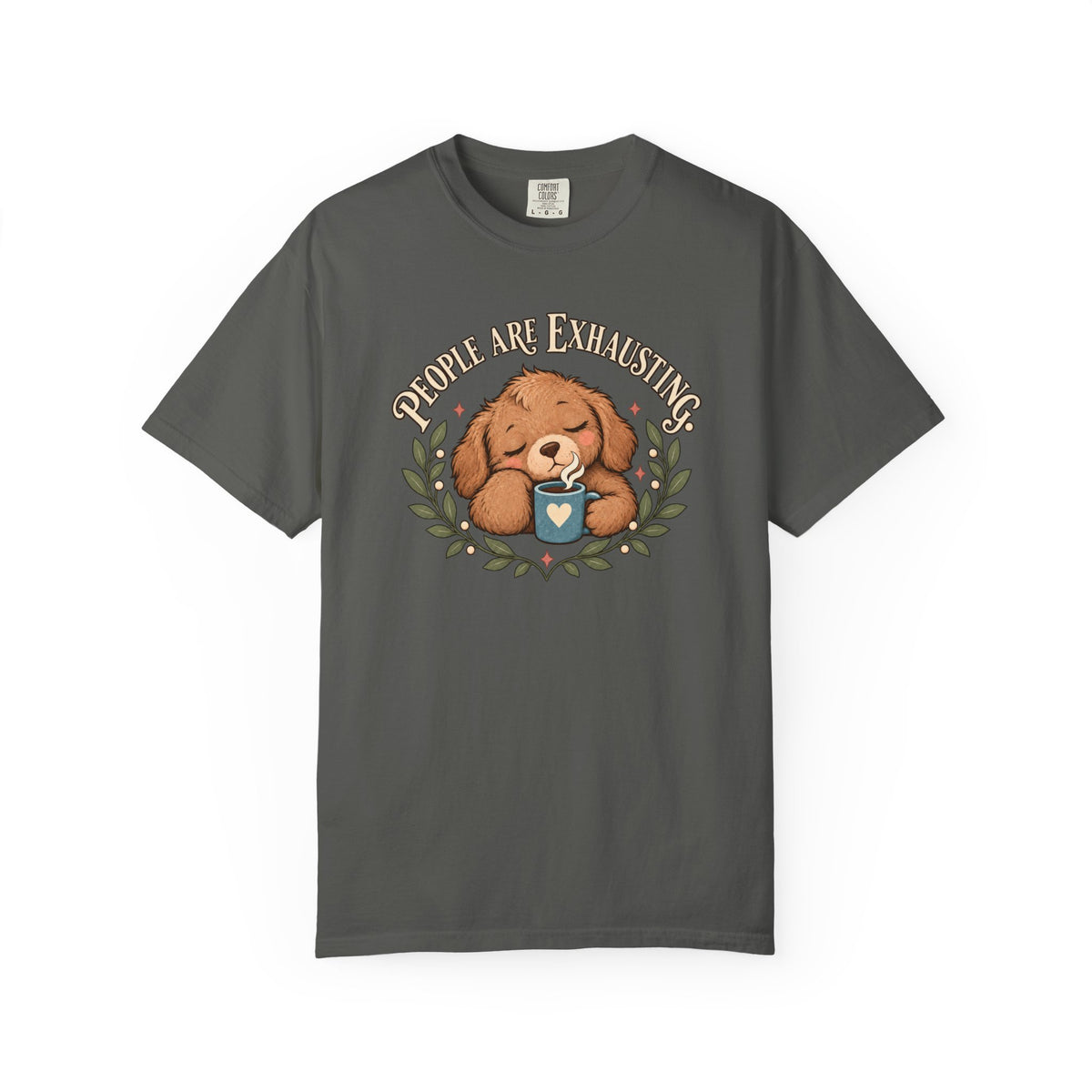 People Are Exhausting Puppy T-Shirt