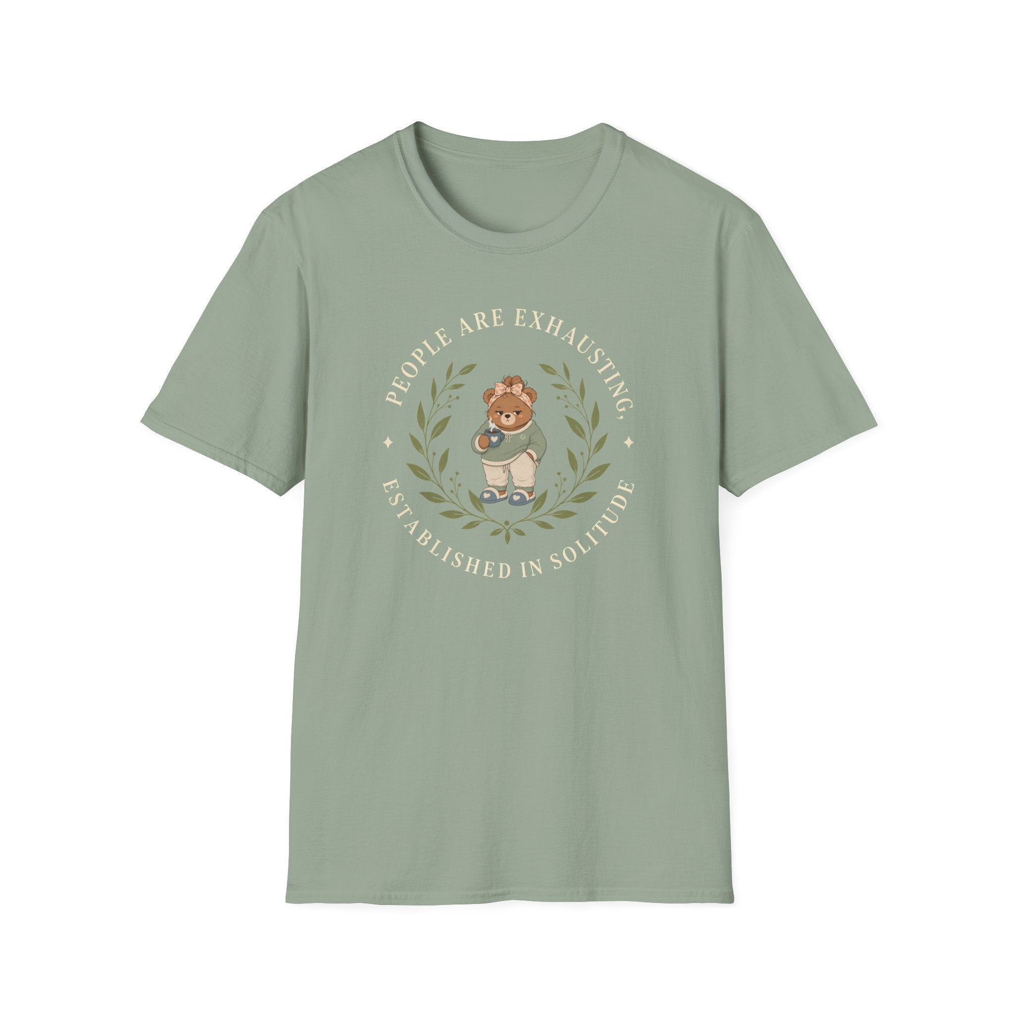 People Are Exhausting Bear T-Shirt