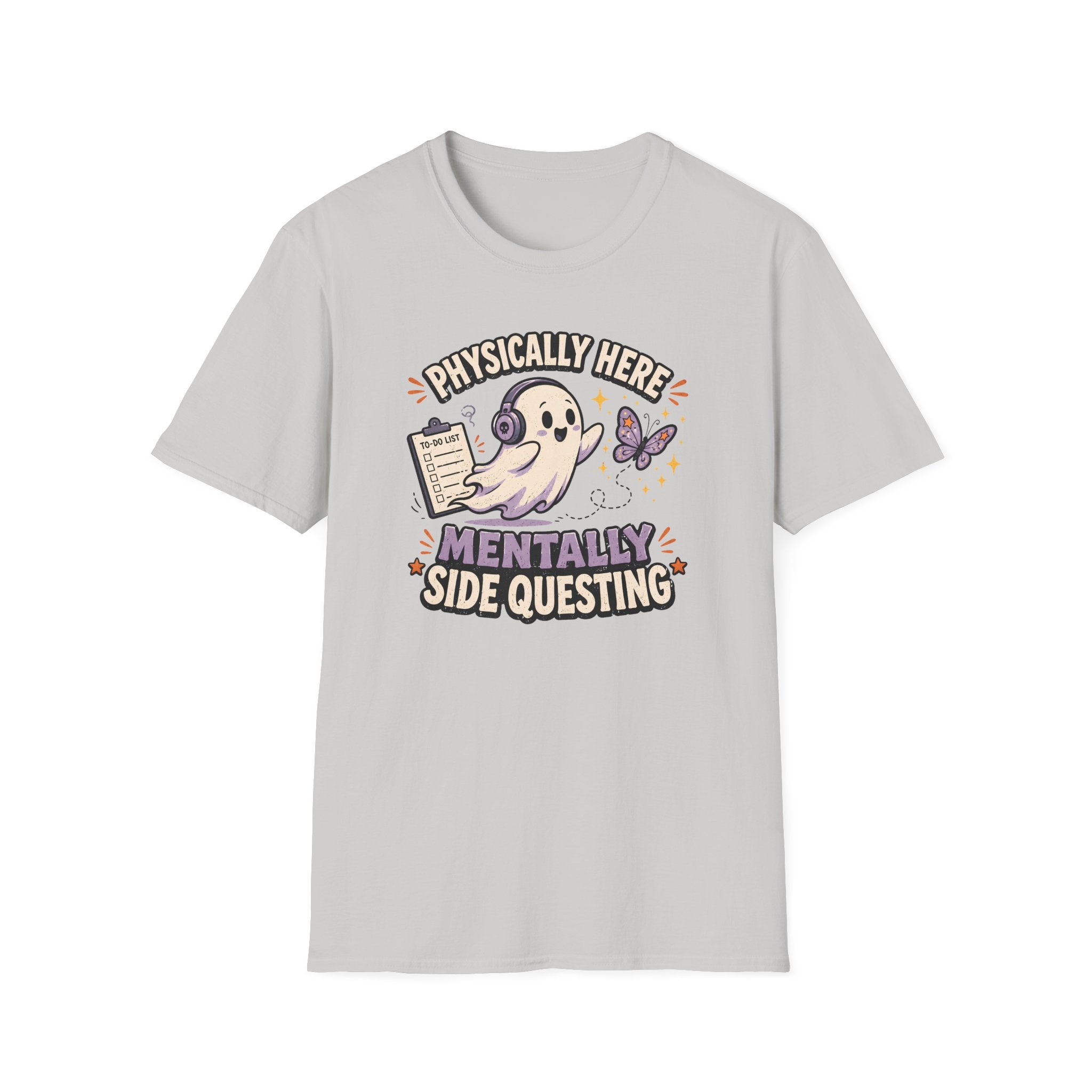 Physically Here Side Questing T-Shirt