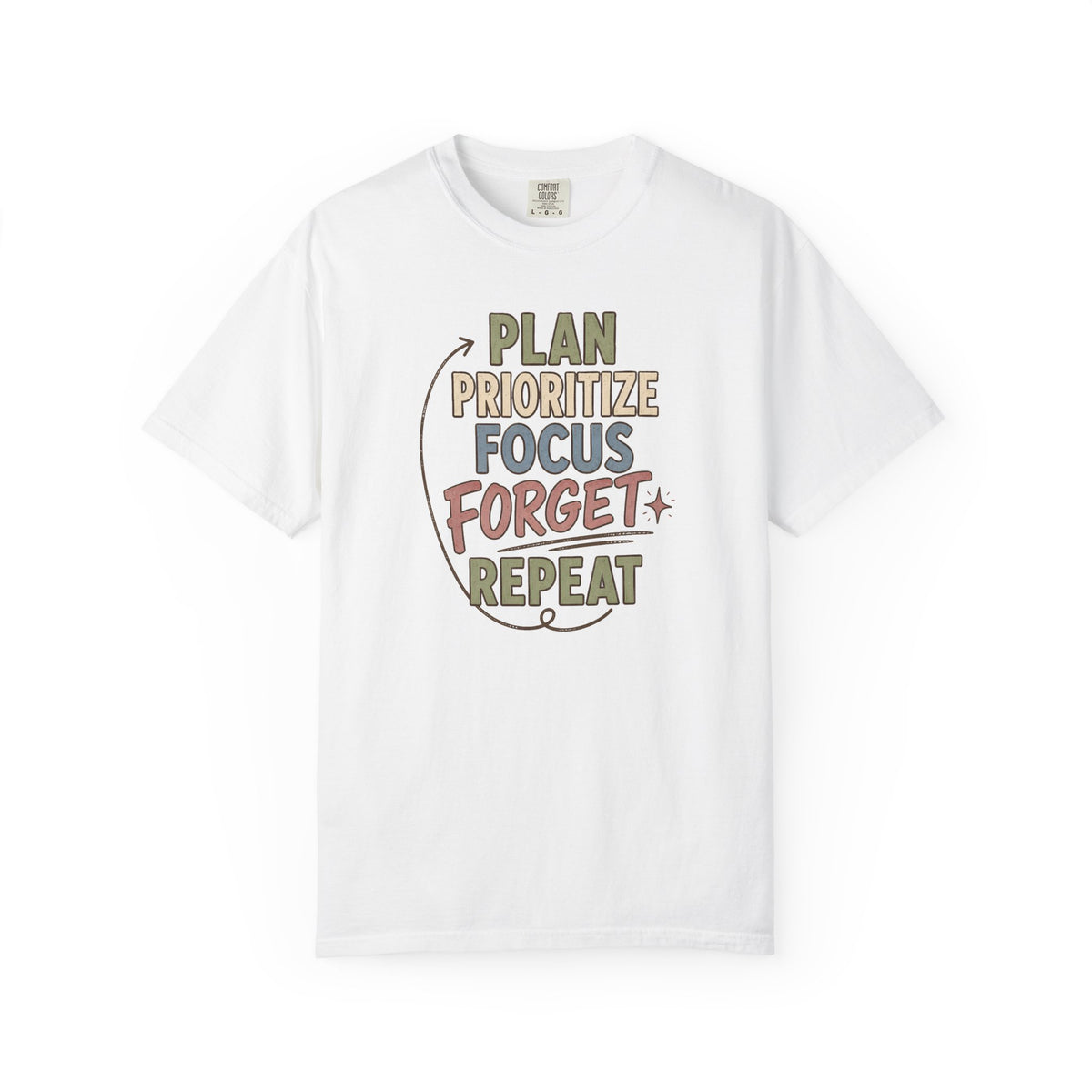 PLAN Forget REPEAT T-Shirt