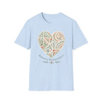 Blooming Neurodivergent Heart T-Shirt