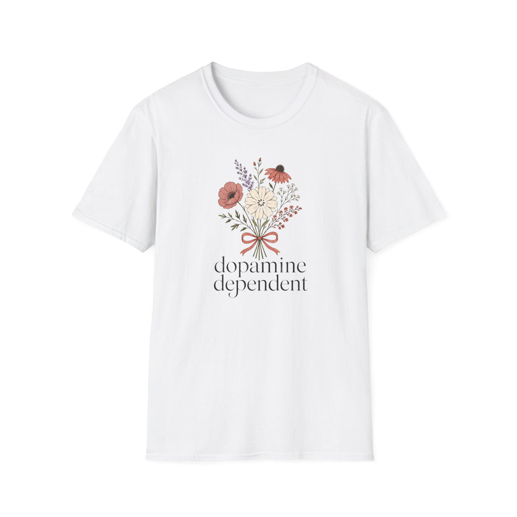 Dopamine Dependent Flowers T-Shirt