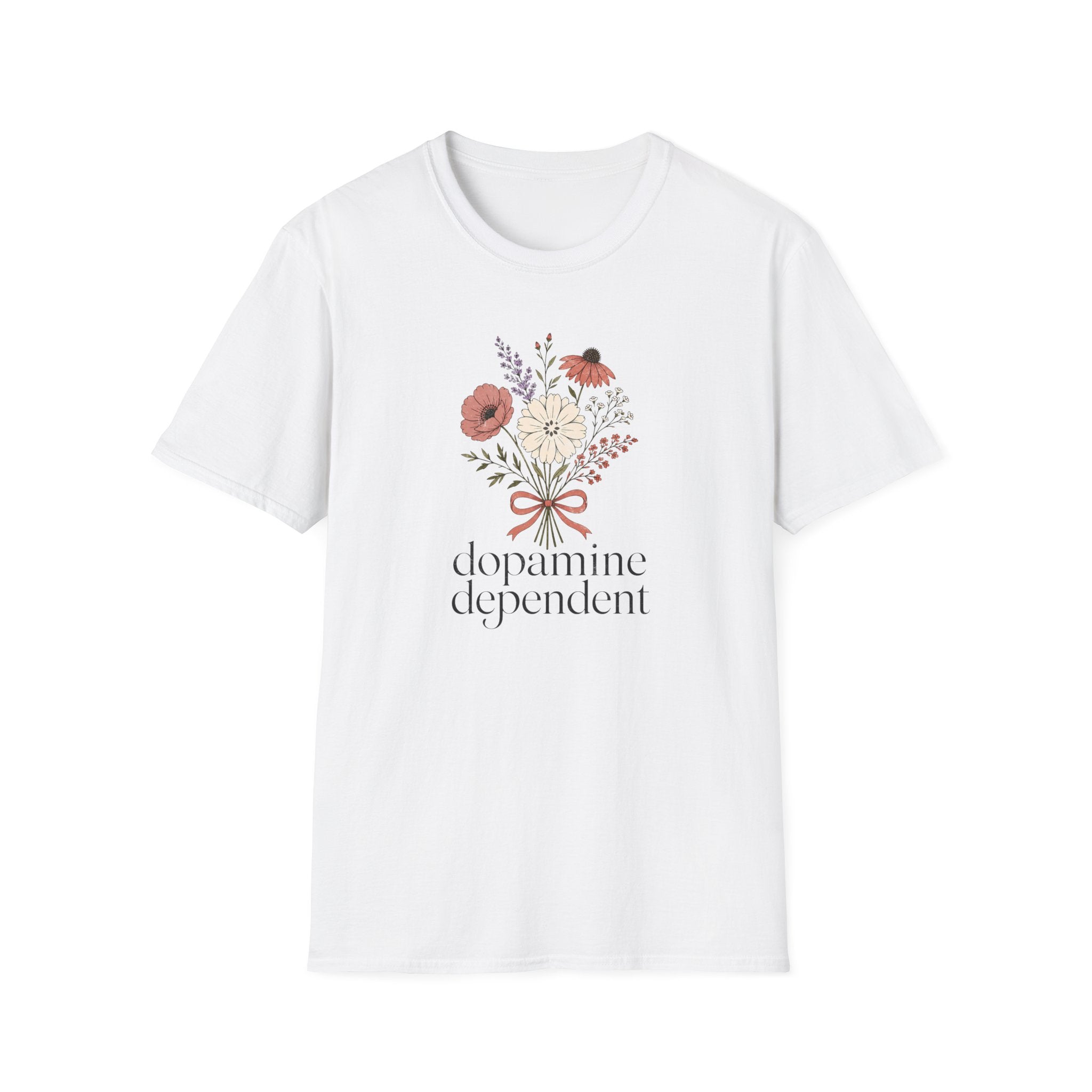 Dopamine Dependent Flowers T-Shirt