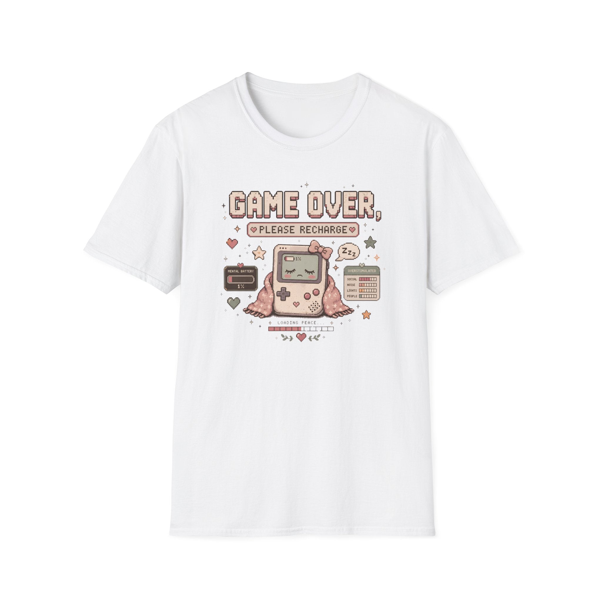 Game Over Please Recharge T-Shirt