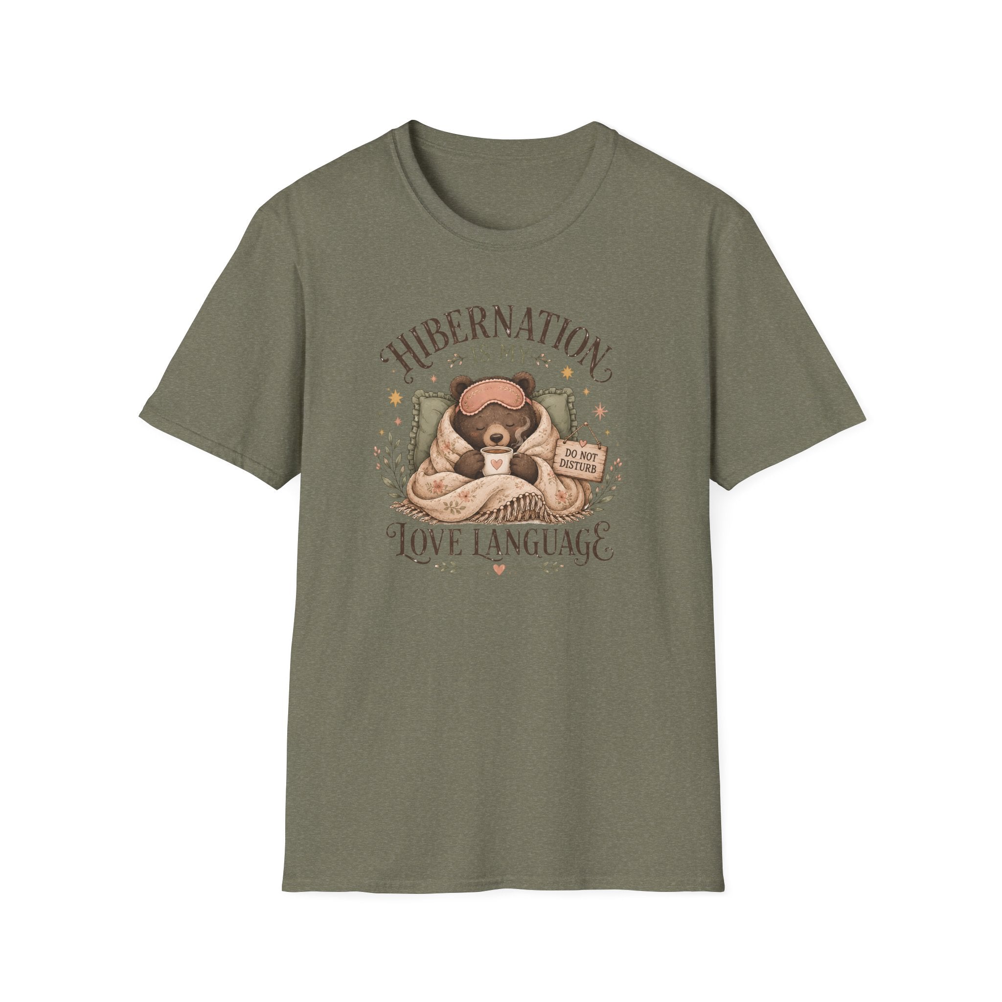 Hibernation Is My Love Language T-Shirt