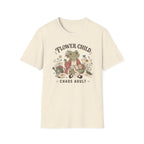 Flower Child Chaos Adult T-Shirt