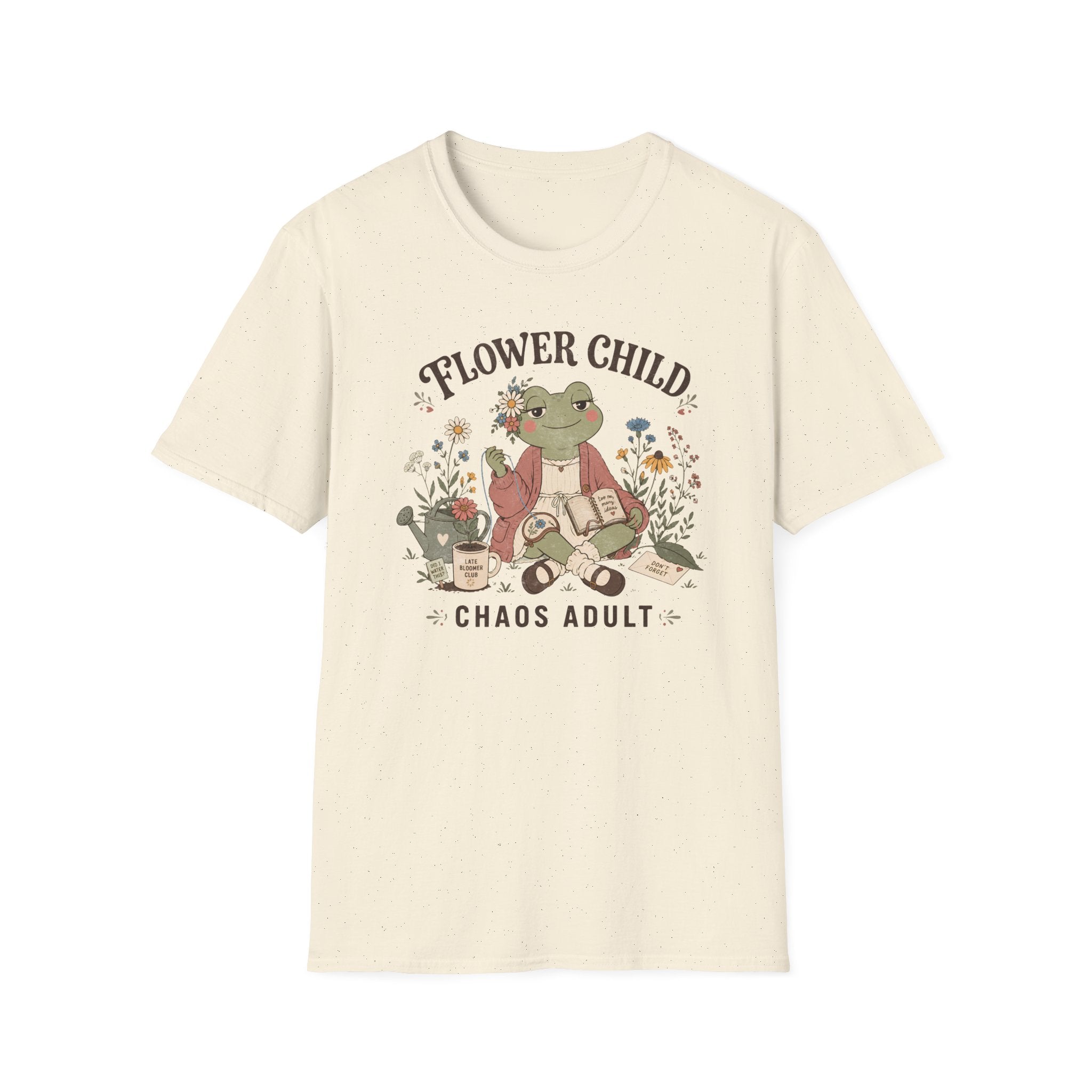 Flower Child Chaos Adult T-Shirt