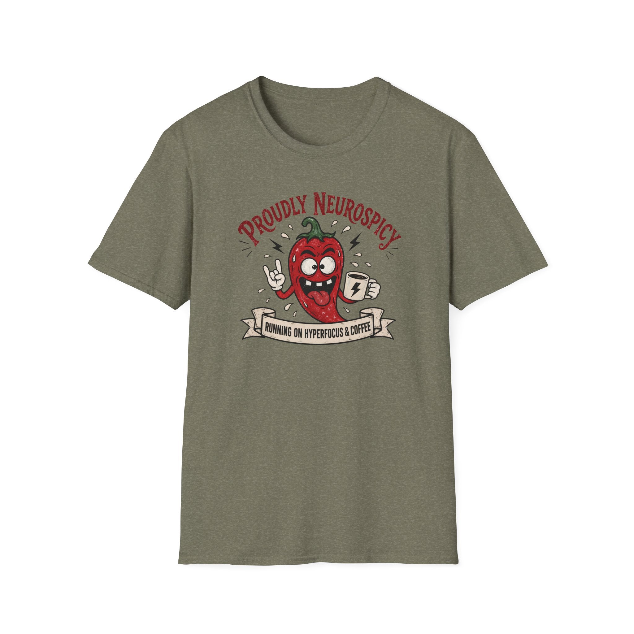 Neurospicy Running On Hyper T-Shirt