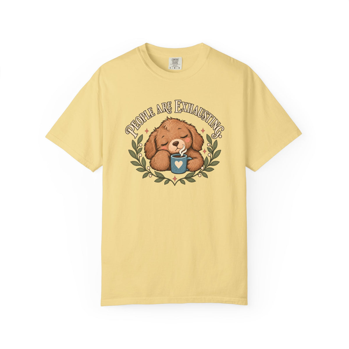 People Are Exhausting Puppy T-Shirt