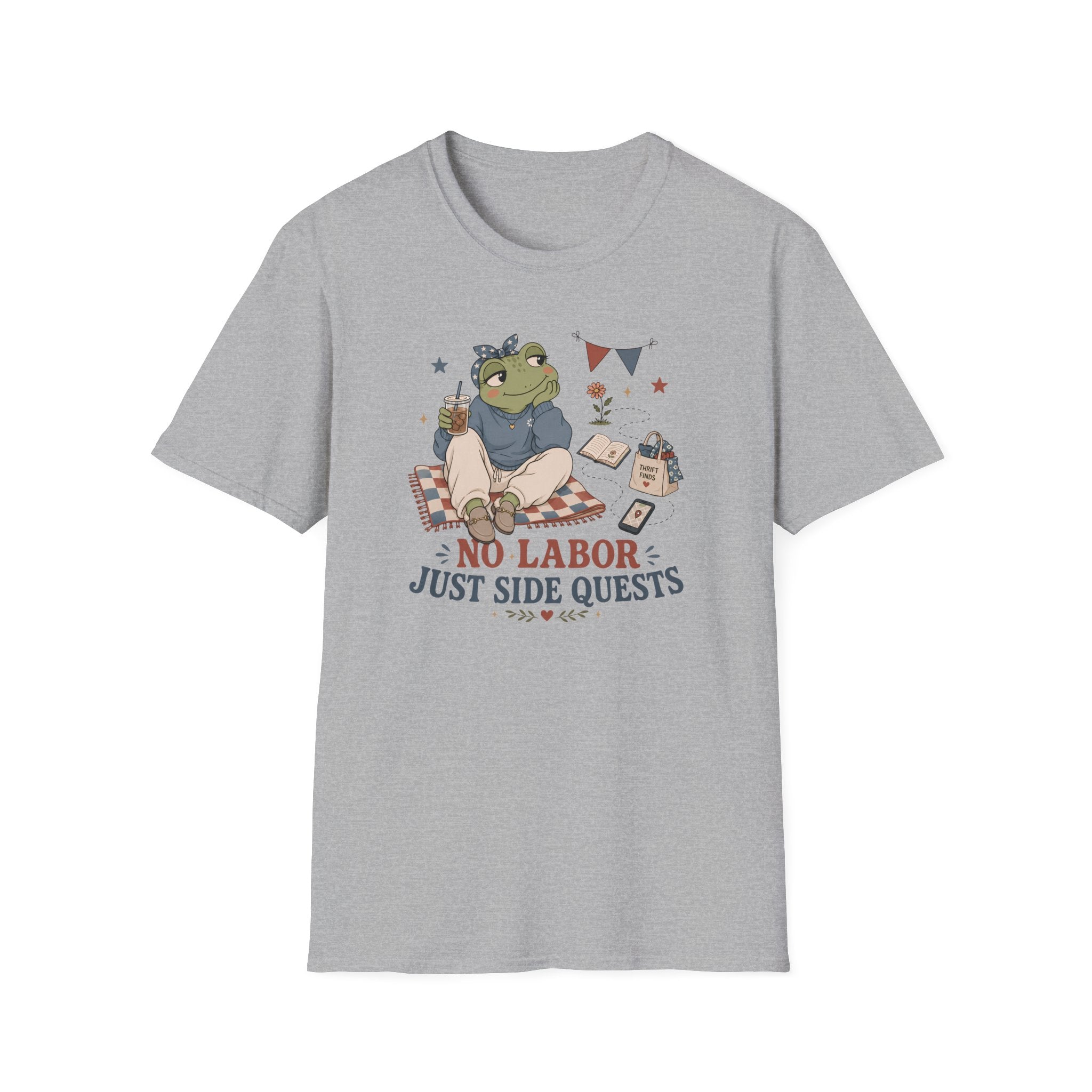 No Labor Just Side Quest T-Shirt