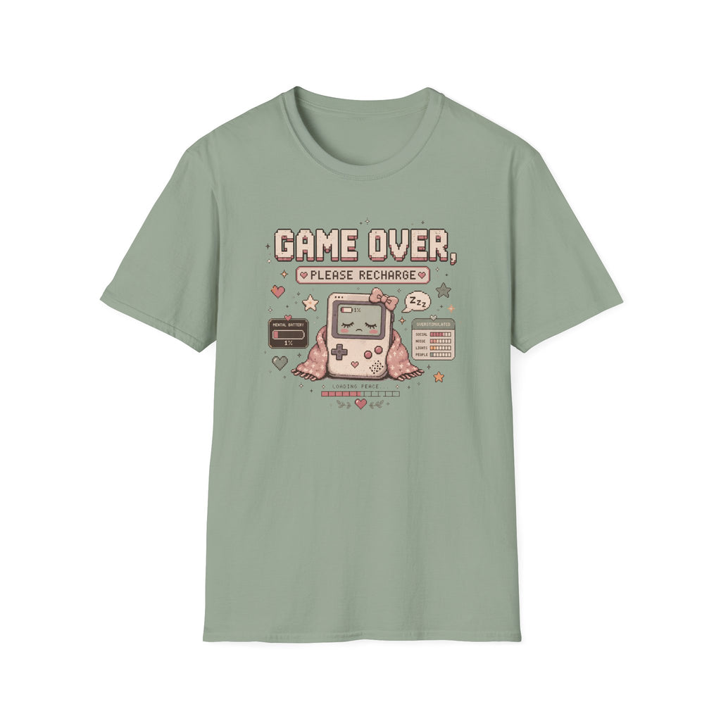 Game Over Please Recharge T-Shirt