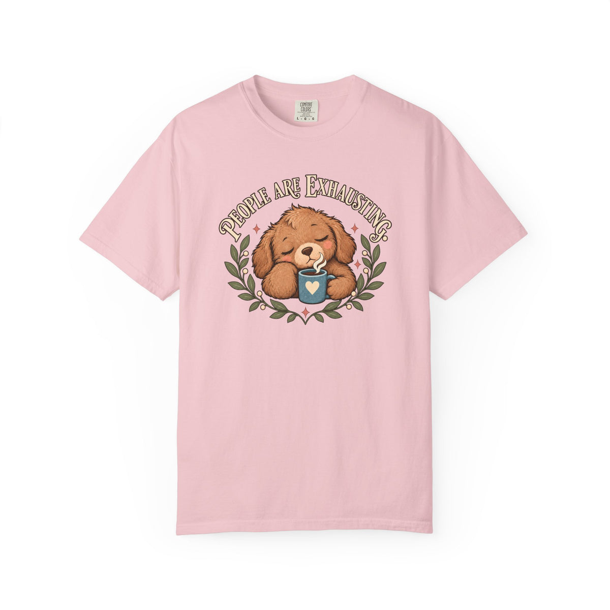 People Are Exhausting Puppy T-Shirt