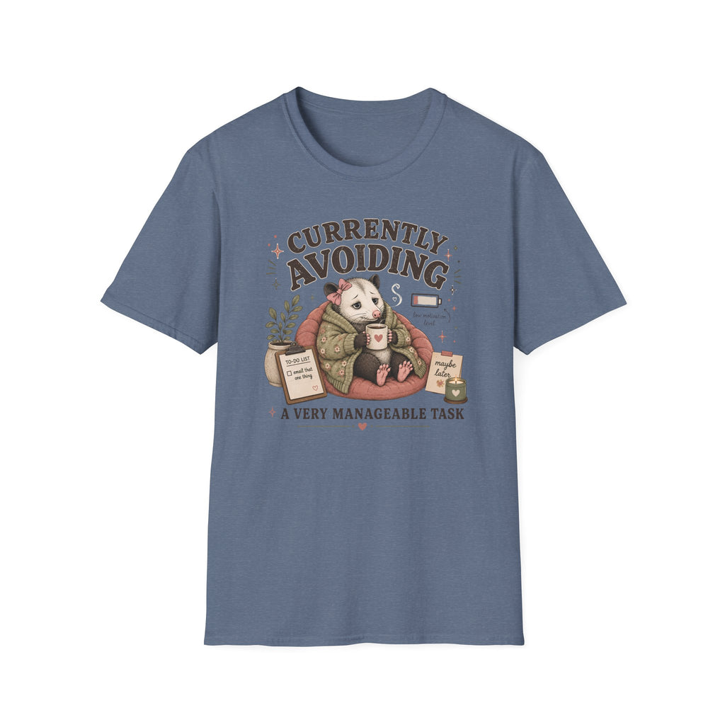 Currently Avoiding Task T-Shirt