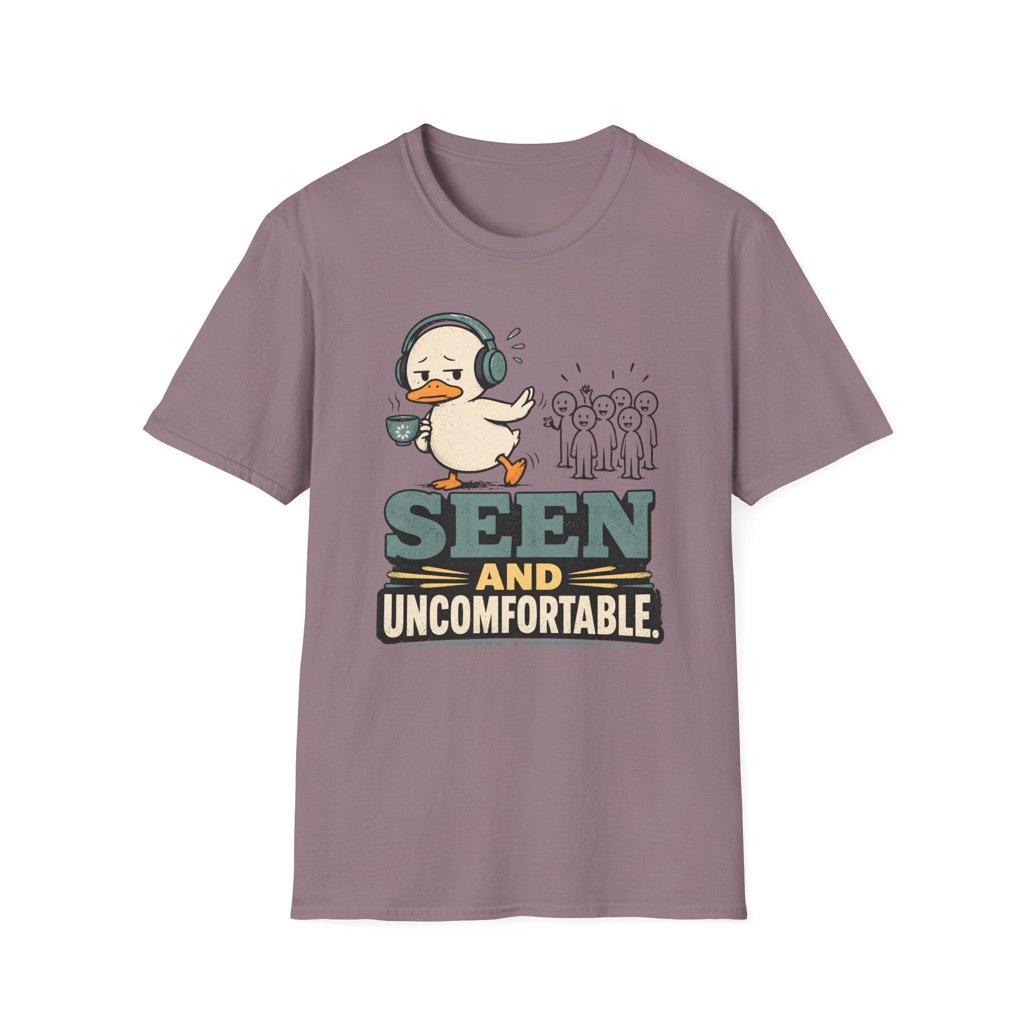 Seen And Uncomfortable Duck T-Shirt