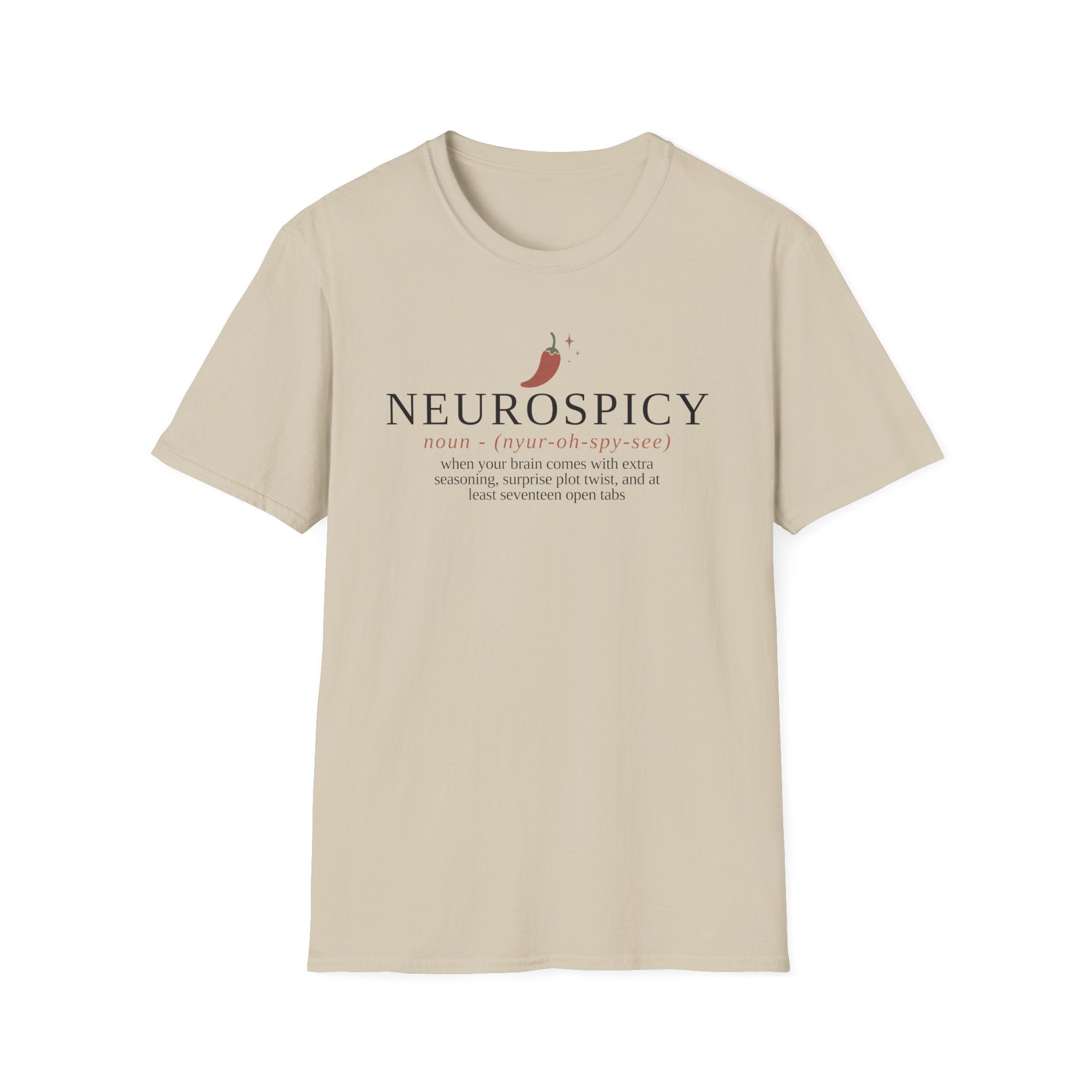 Neurospicy Extra Seasoning T-Shirt
