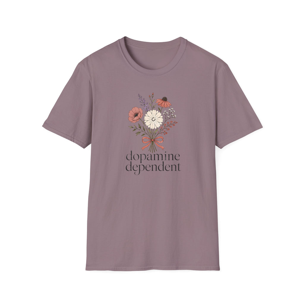 Dopamine Dependent Flowers T-Shirt