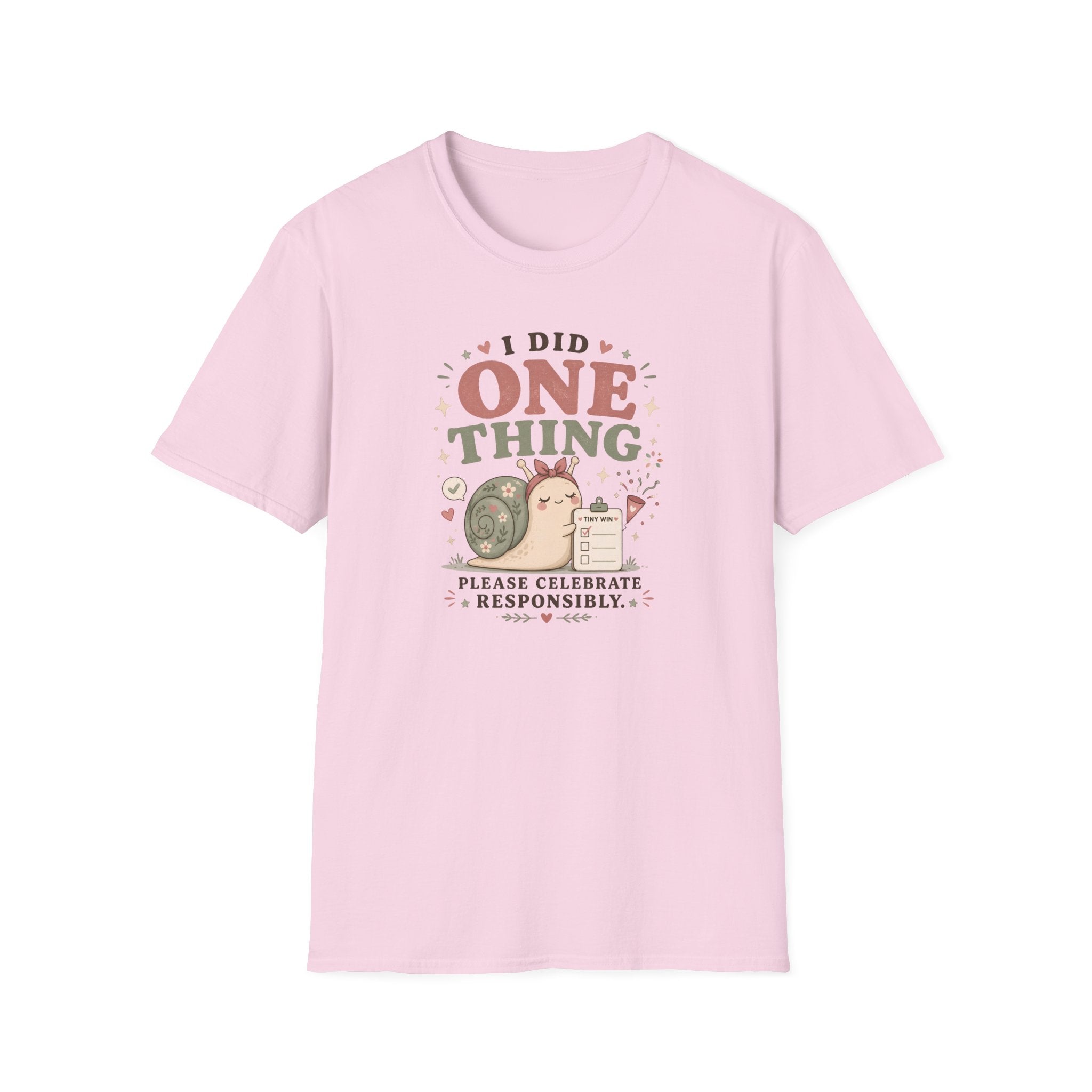 I Did One Thing Celebrate T-Shirt