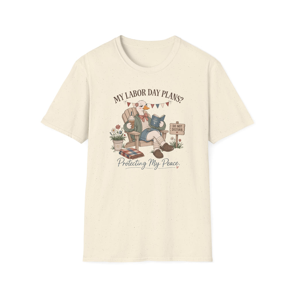 My Labor Day Plans Protecting My Peace T-Shirt
