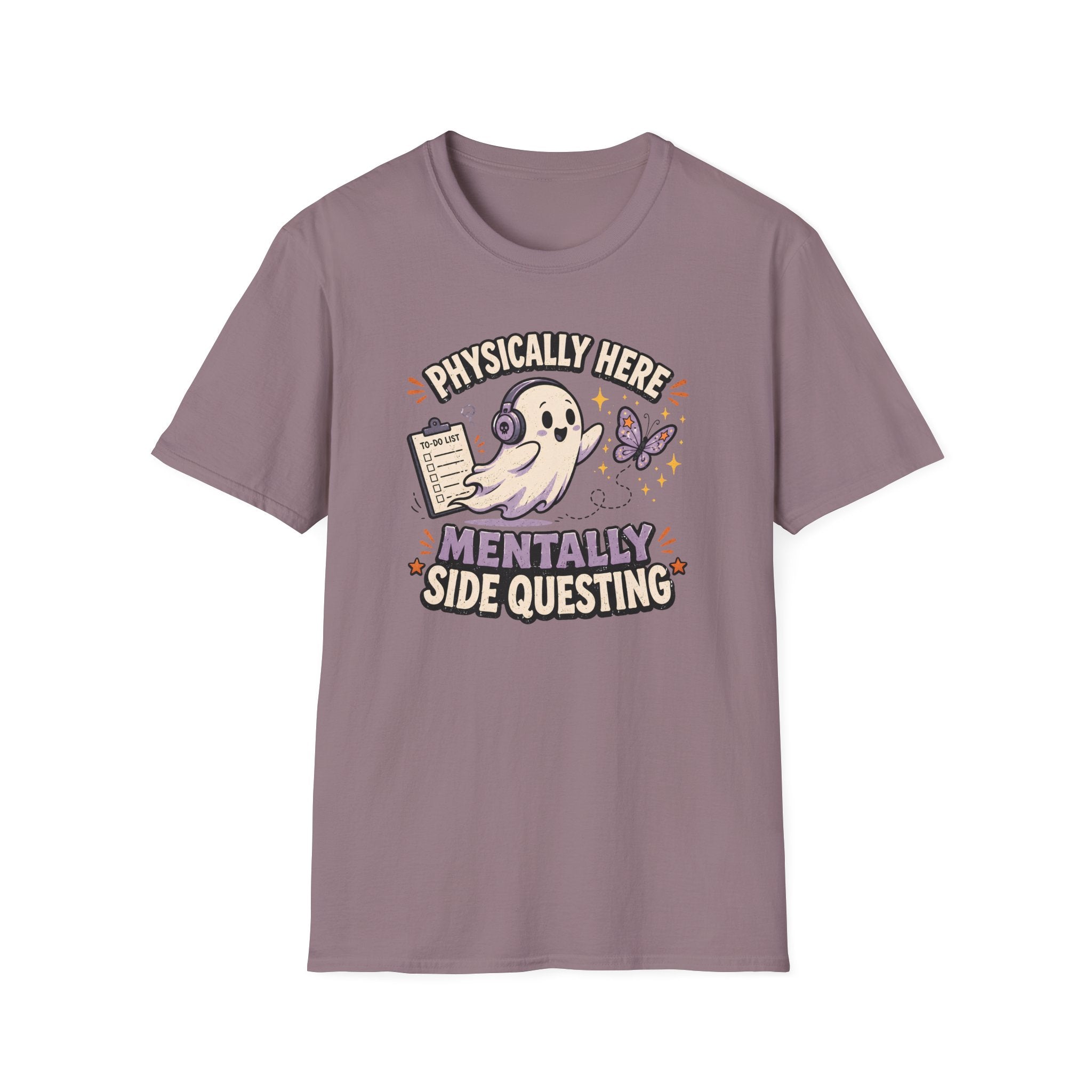 Physically Here Side Questing T-Shirt