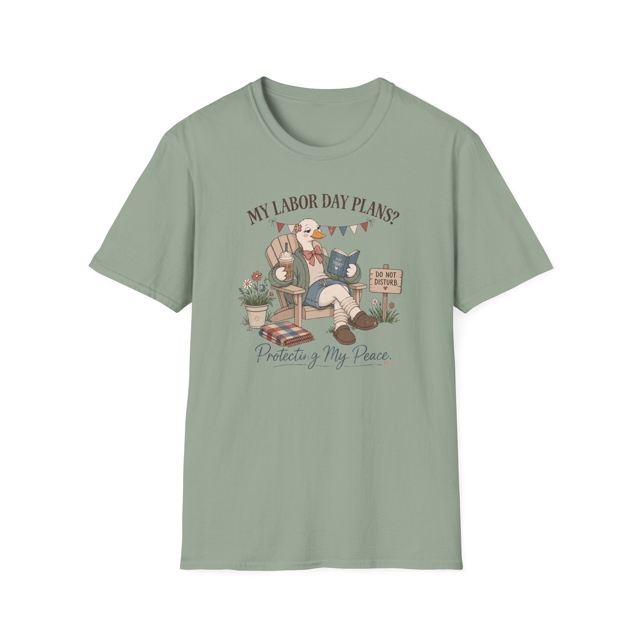 My Labor Day Plans Protecting My Peace T-Shirt