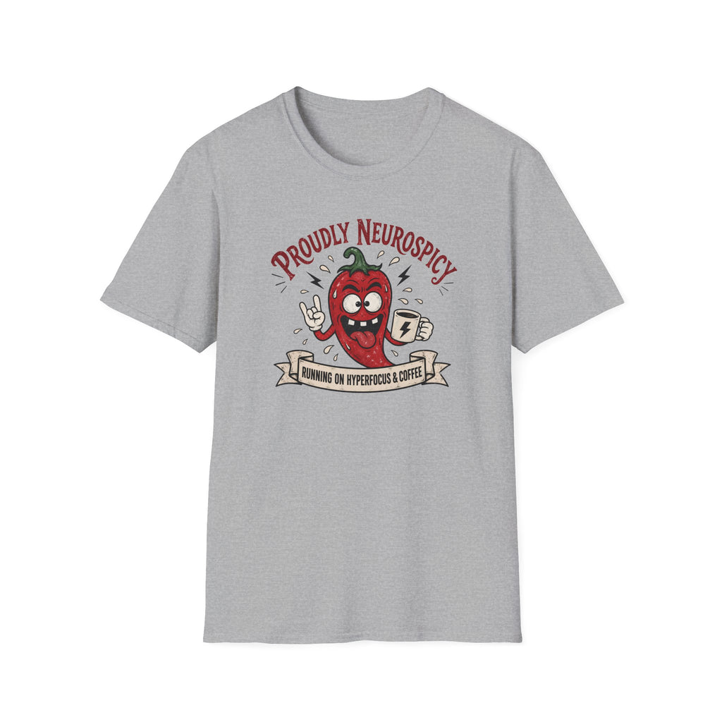 Neurospicy Running On Hyper T-Shirt