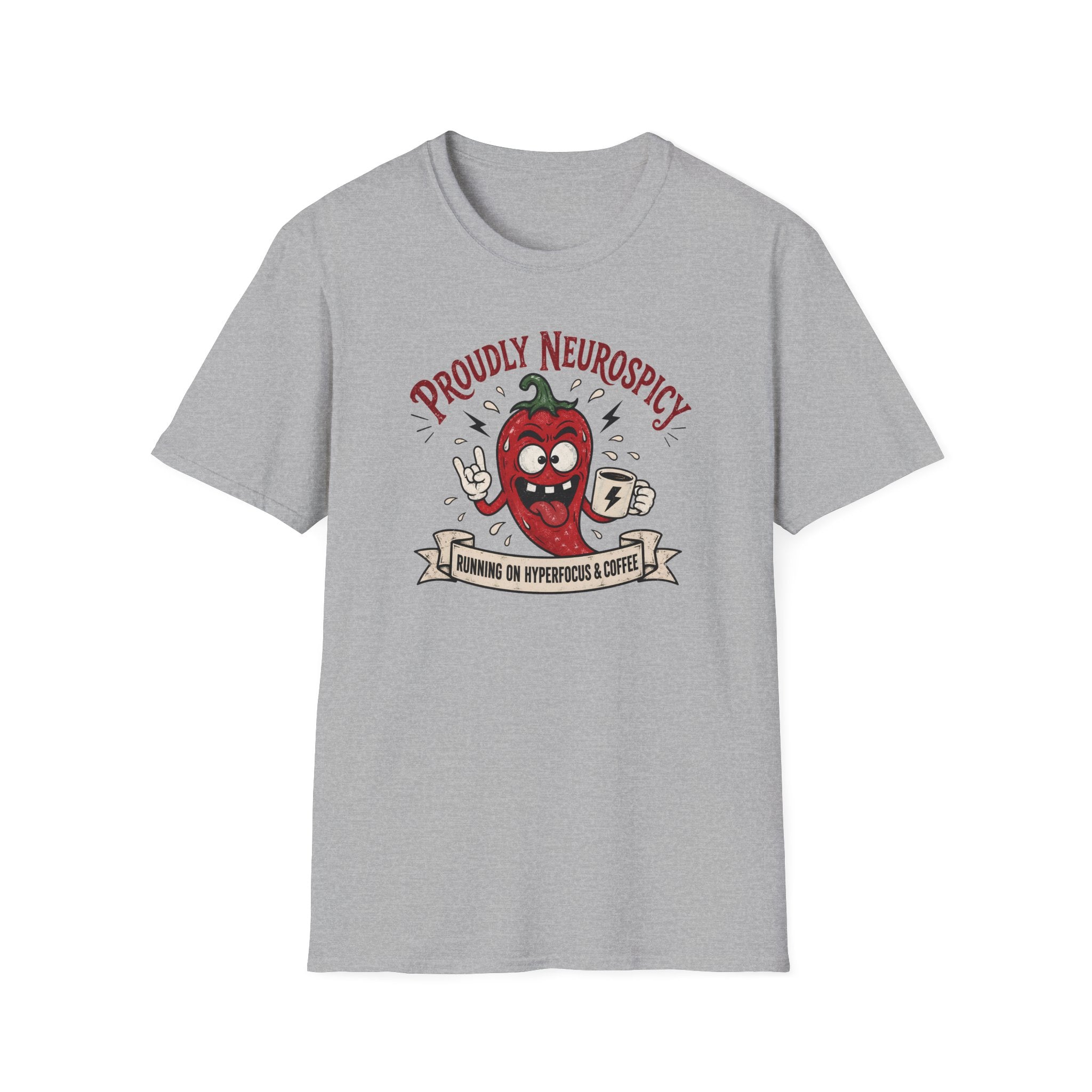 Neurospicy Running On Hyper T-Shirt