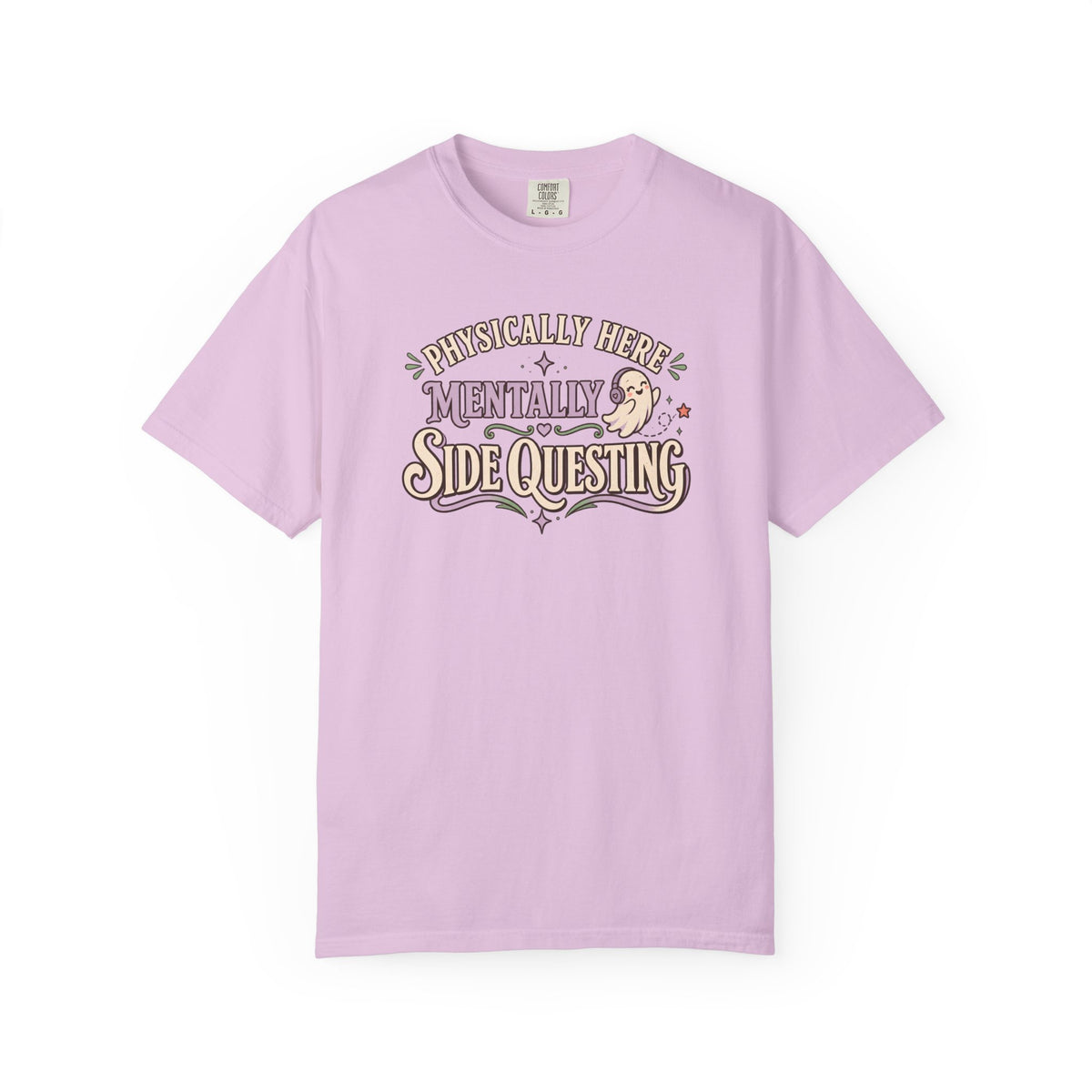 Physically Here Mentally Side Questing T-Shirt