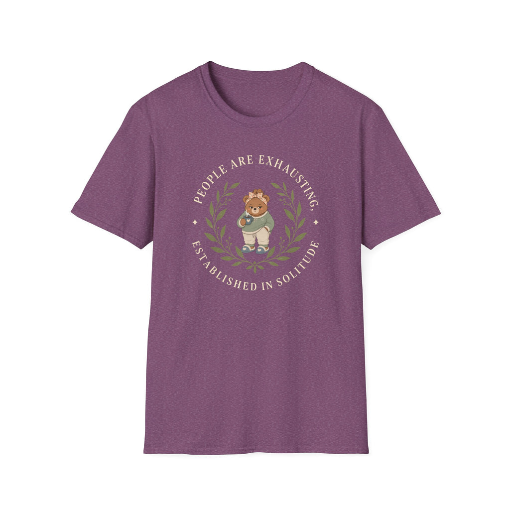 People Are Exhausting Bear T-Shirt
