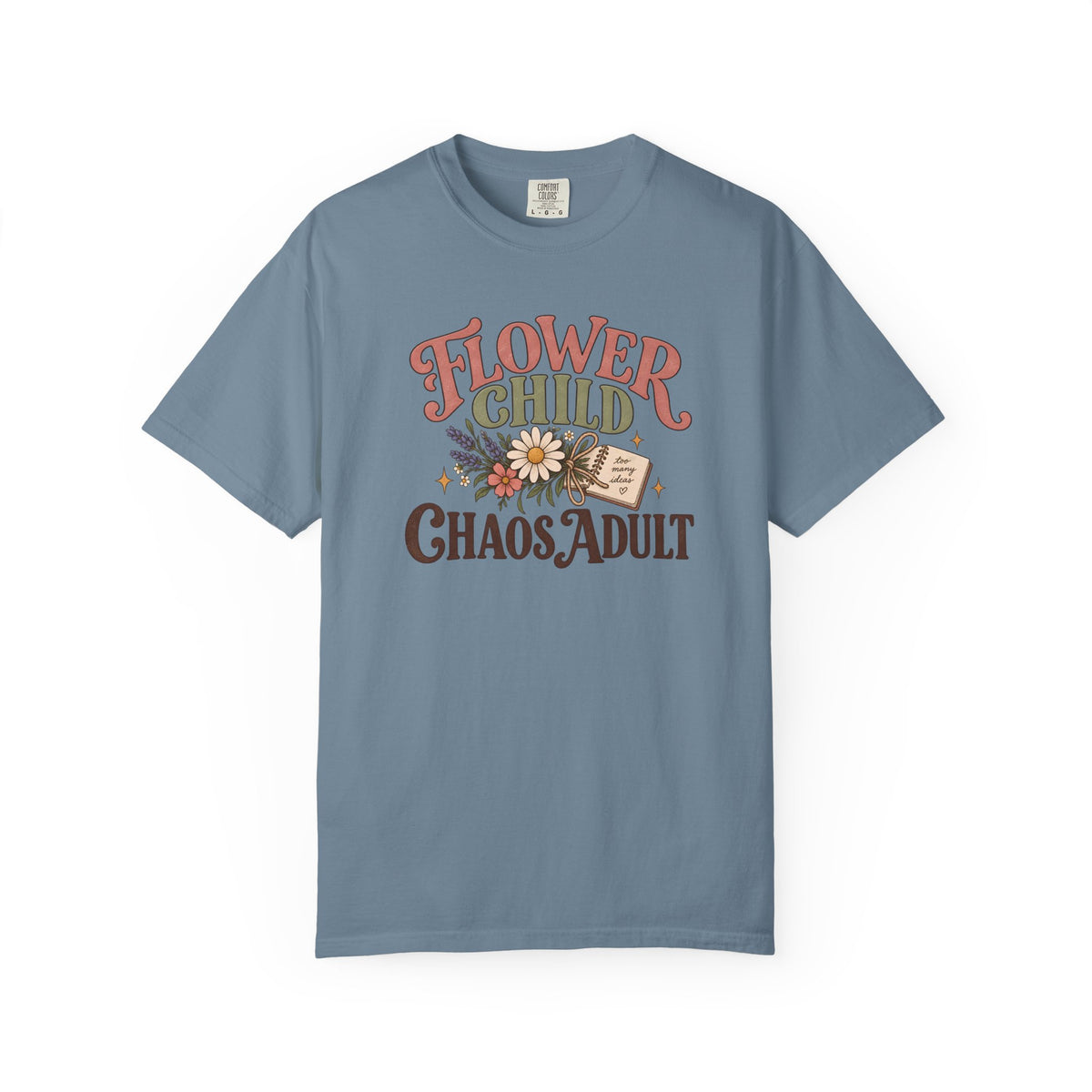 FLOWER Child Chaos Adult T-Shirt