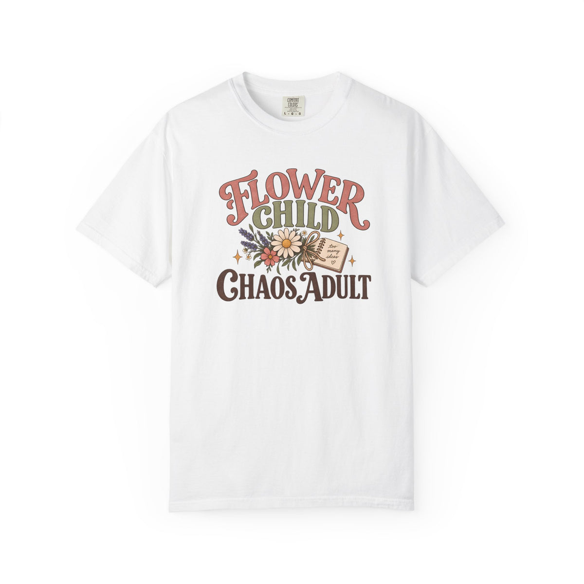FLOWER Child Chaos Adult T-Shirt