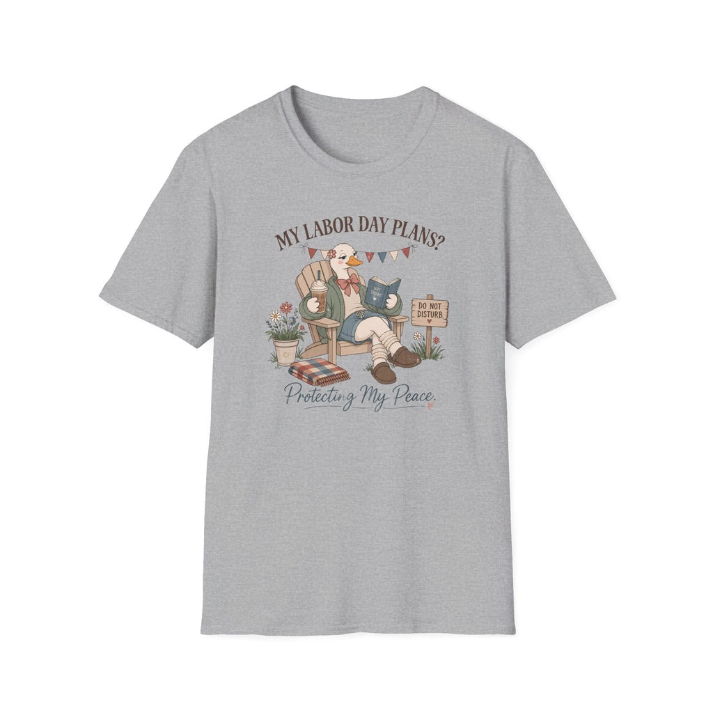 My Labor Day Plans Protecting My Peace T-Shirt