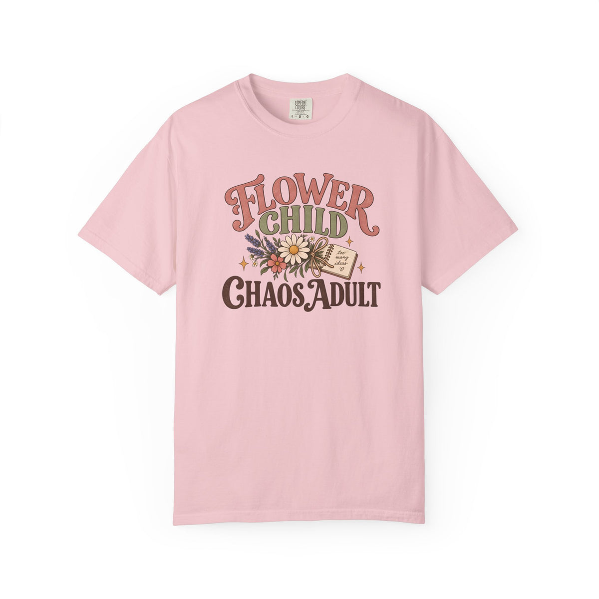 FLOWER Child Chaos Adult T-Shirt