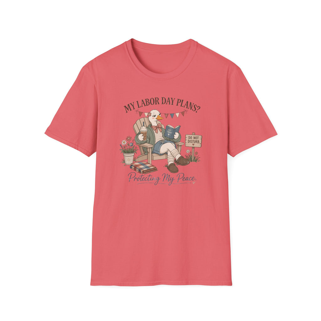My Labor Day Plans Protecting My Peace T-Shirt