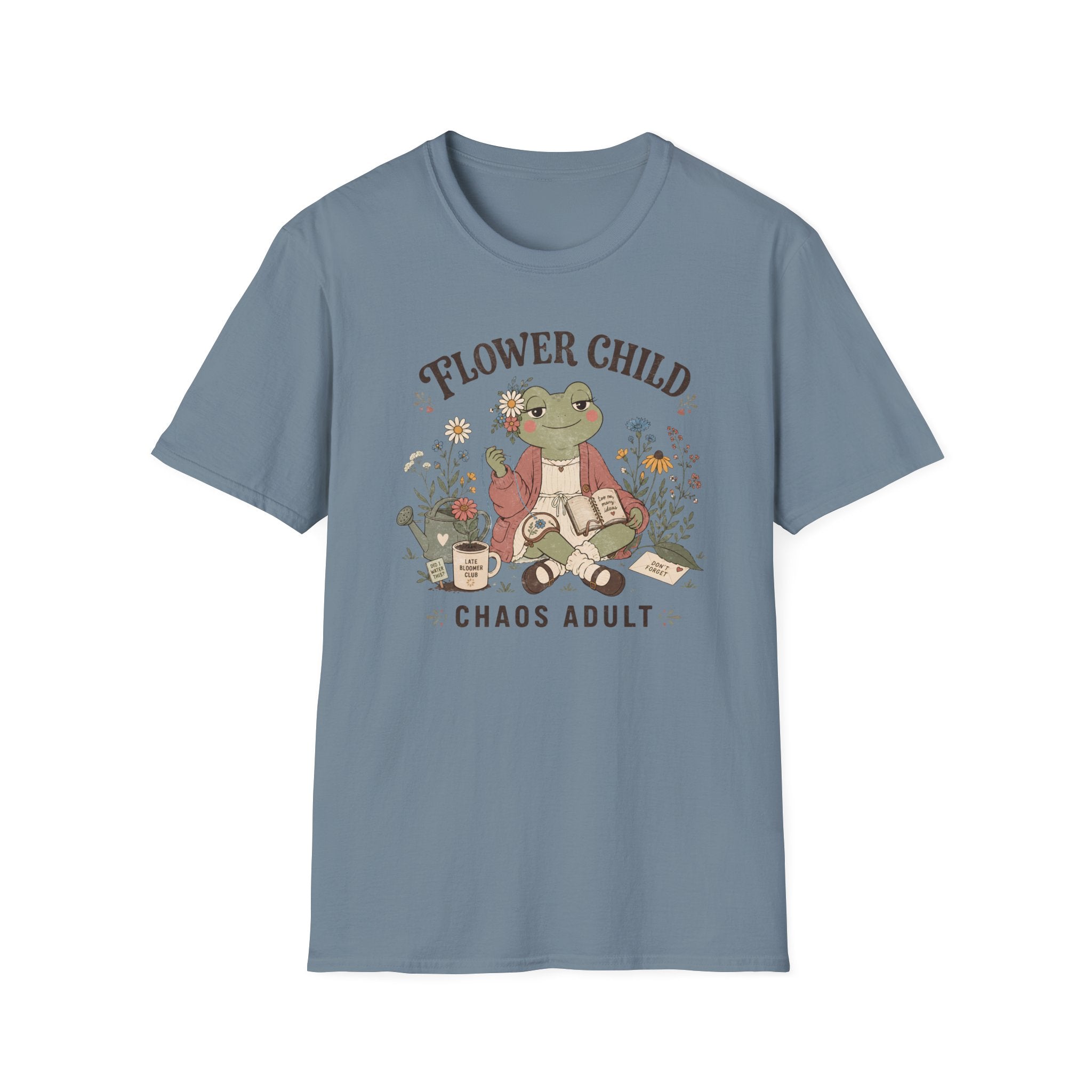 Flower Child Chaos Adult T-Shirt