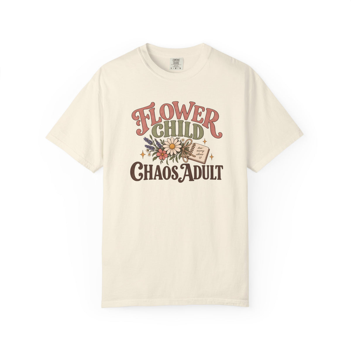 FLOWER Child Chaos Adult T-Shirt