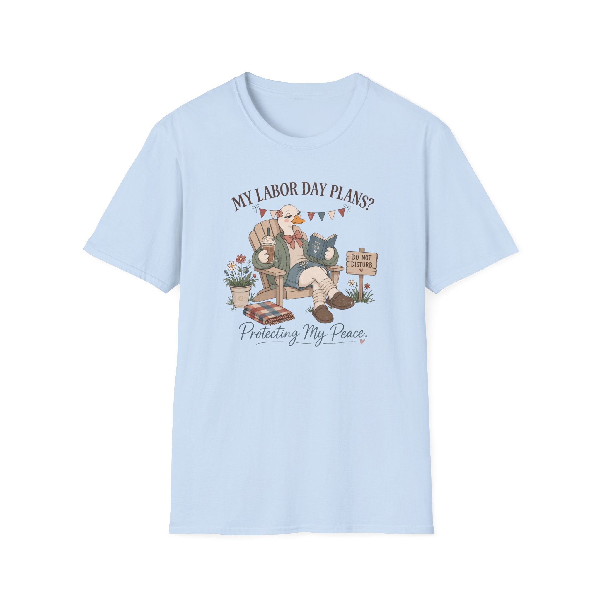 My Labor Day Plans Protecting My Peace T-Shirt
