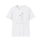 Don't Perceive Me Ghost With Flower T-Shirt