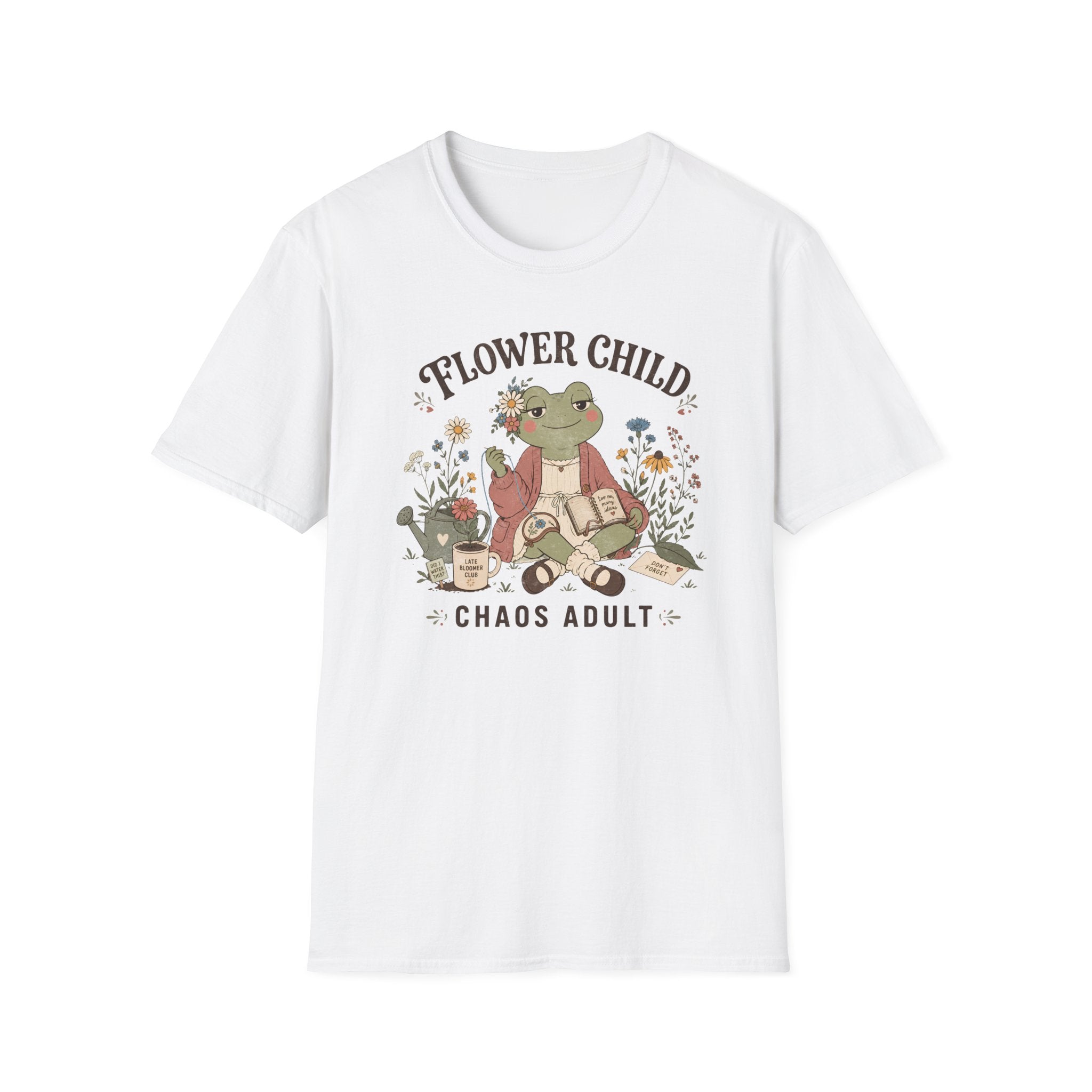 Flower Child Chaos Adult T-Shirt
