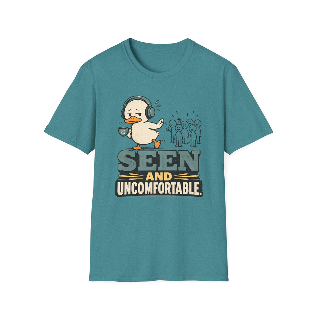 Seen And Uncomfortable Duck T-Shirt